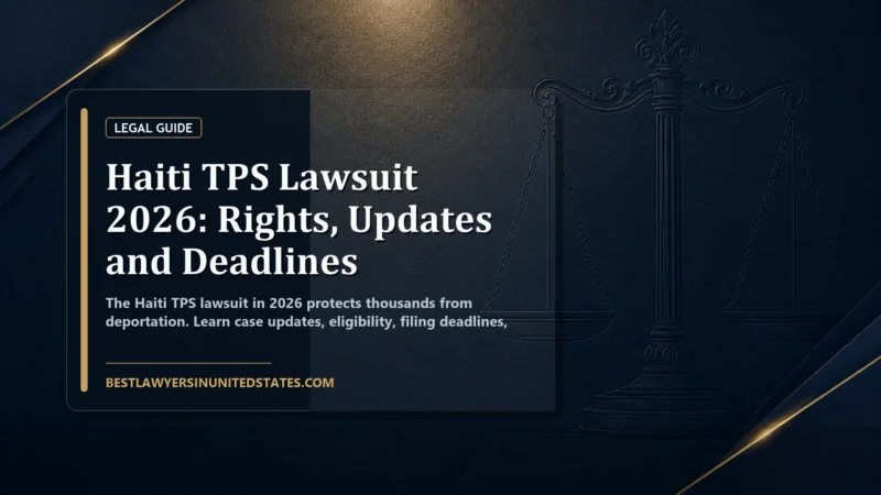 Haiti TPS Lawsuit 2026: Rights, Updates and Deadlines featured legal article image