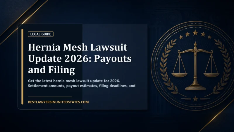 Hernia Mesh Lawsuit Update 2026: Payouts and Filing featured legal article image