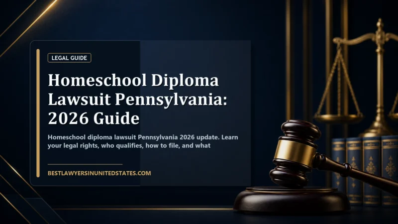 Homeschool Diploma Lawsuit Pennsylvania: 2026 Guide featured legal article image