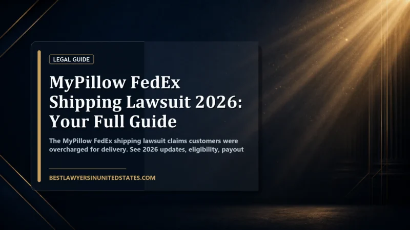 MyPillow FedEx Shipping Lawsuit 2026: Your Full Guide featured legal article image