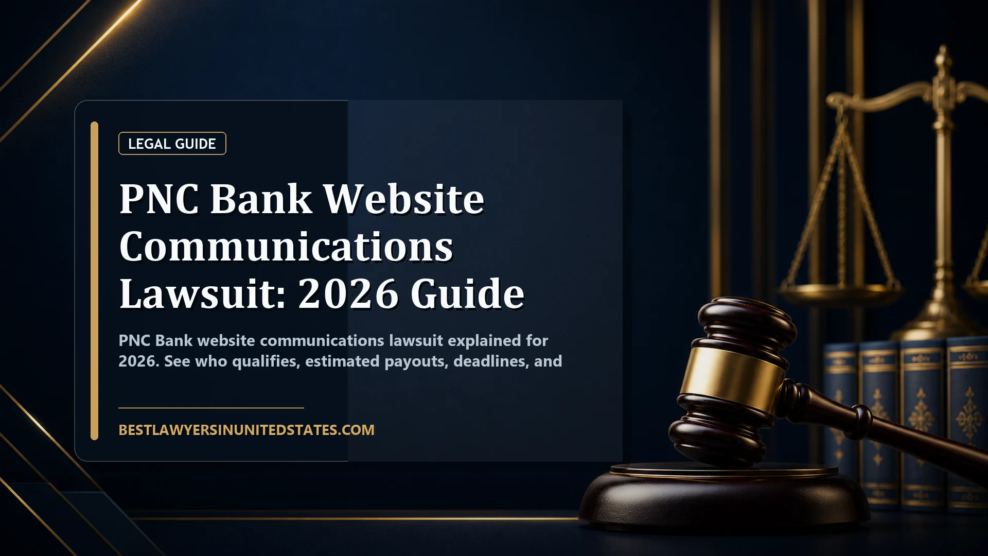 PNC Bank Website Communications Lawsuit: 2026 Guide featured legal article image