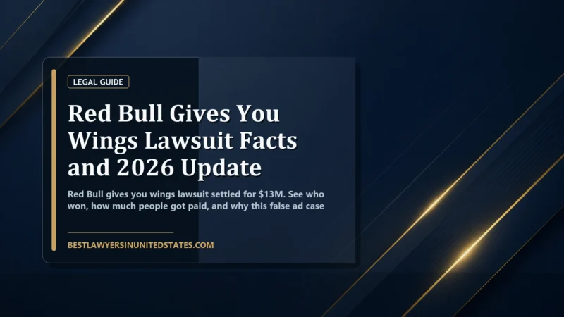 Red Bull Gives You Wings Lawsuit Facts and 2026 Update featured legal article image