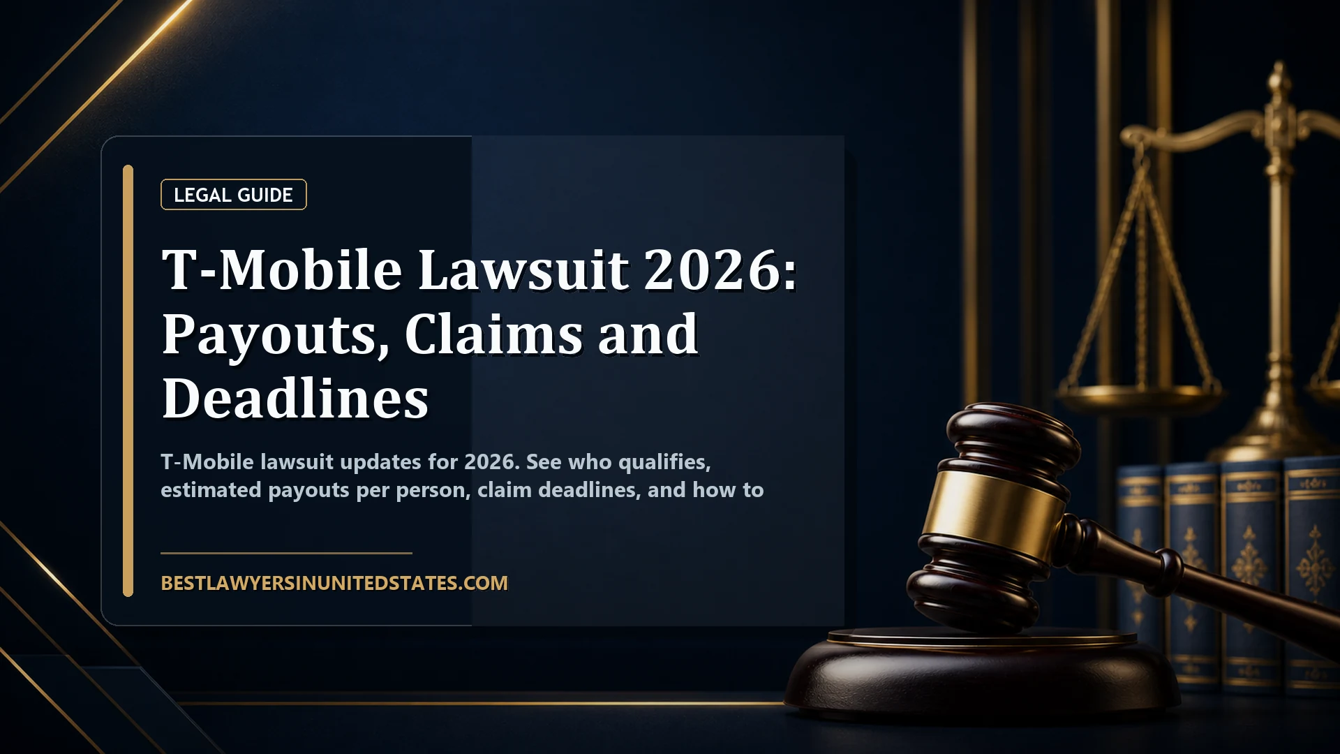 T-Mobile Lawsuit 2026: Payouts, Claims and Deadlines featured legal article image