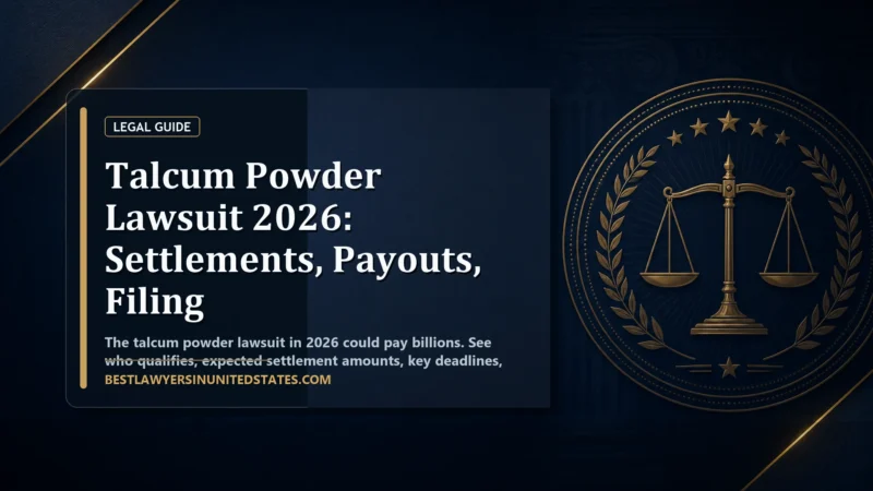 Talcum Powder Lawsuit 2026: Settlements, Payouts, Filing featured legal article image