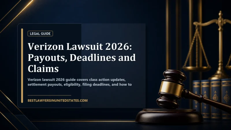 Verizon Lawsuit 2026: Payouts, Deadlines and Claims featured legal article image