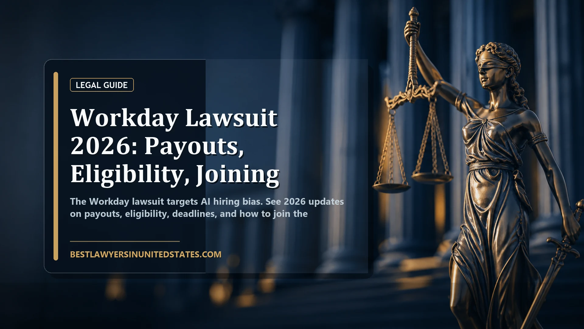 Workday Lawsuit 2026: Payouts, Eligibility, Joining featured legal article image