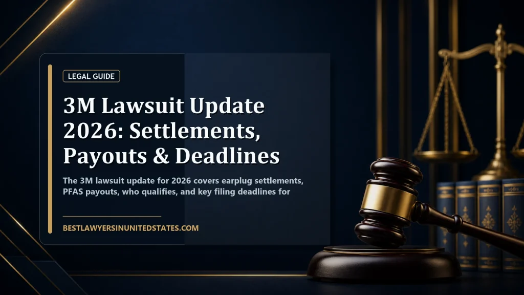 3M Lawsuit Update 2026: Settlements, Payouts & Deadlines featured legal article image