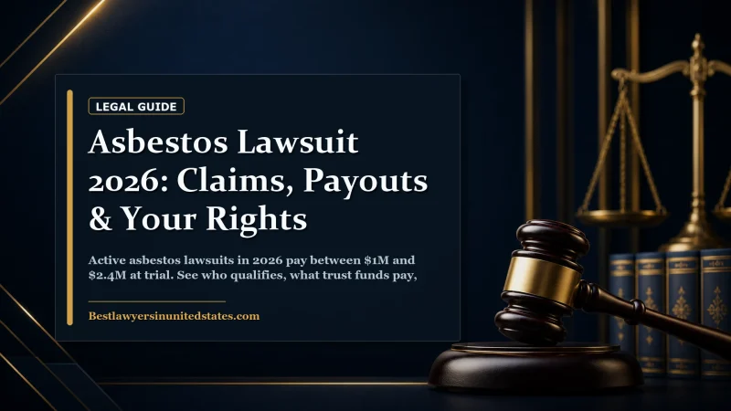 Asbestos Lawsuit 2026: Claims, Payouts & Your Rights featured legal article image