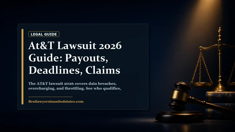 AT&T Lawsuit 2026 Guide: Payouts, Deadlines, Claims featured legal article image
