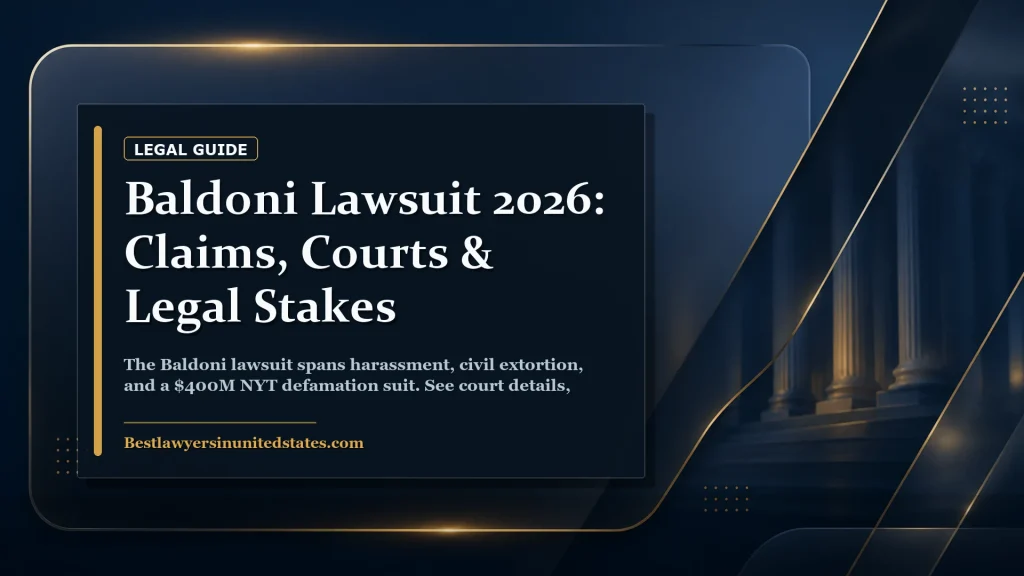 Baldoni Lawsuit 2026: Claims, Courts & Legal Stakes featured legal article image