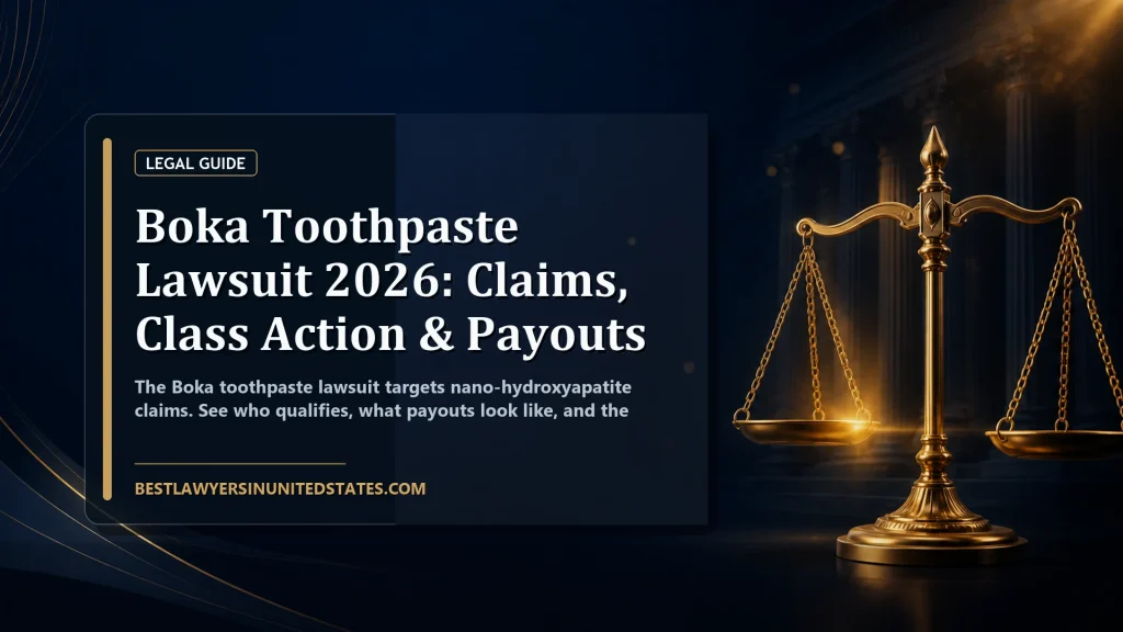 Boka Toothpaste Lawsuit 2026: Claims, Class Action & Payouts featured legal article image