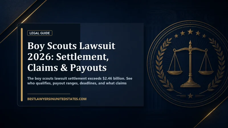 Boy Scouts Lawsuit 2026: Settlement, Claims & Payouts featured legal article image