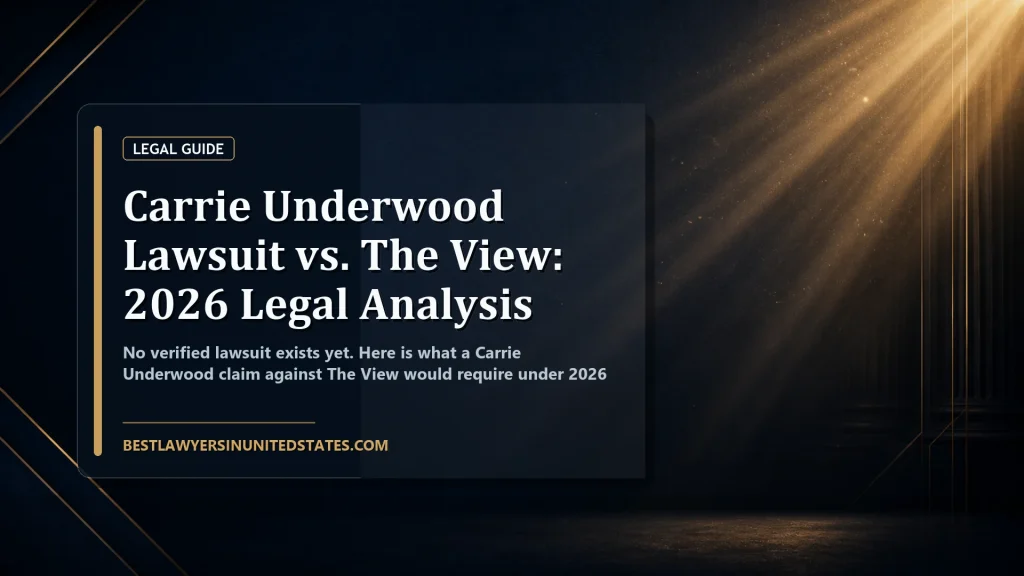 Carrie Underwood Lawsuit vs. The View: 2026 Legal Analysis featured legal article image