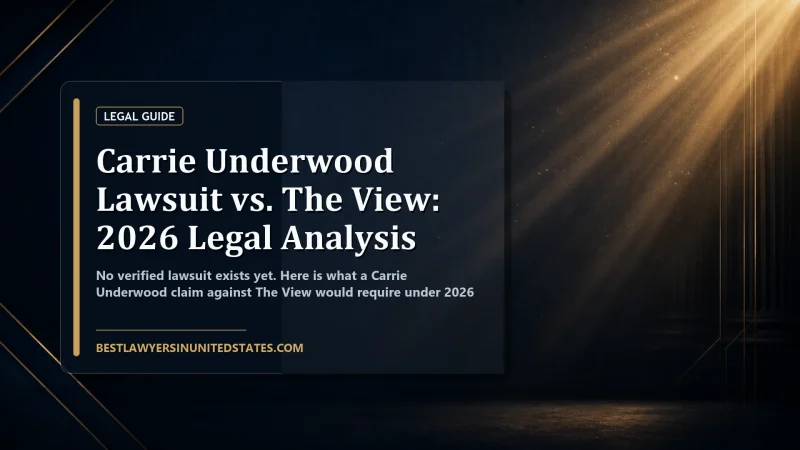 Carrie Underwood Lawsuit vs. The View: 2026 Legal Analysis featured legal article image