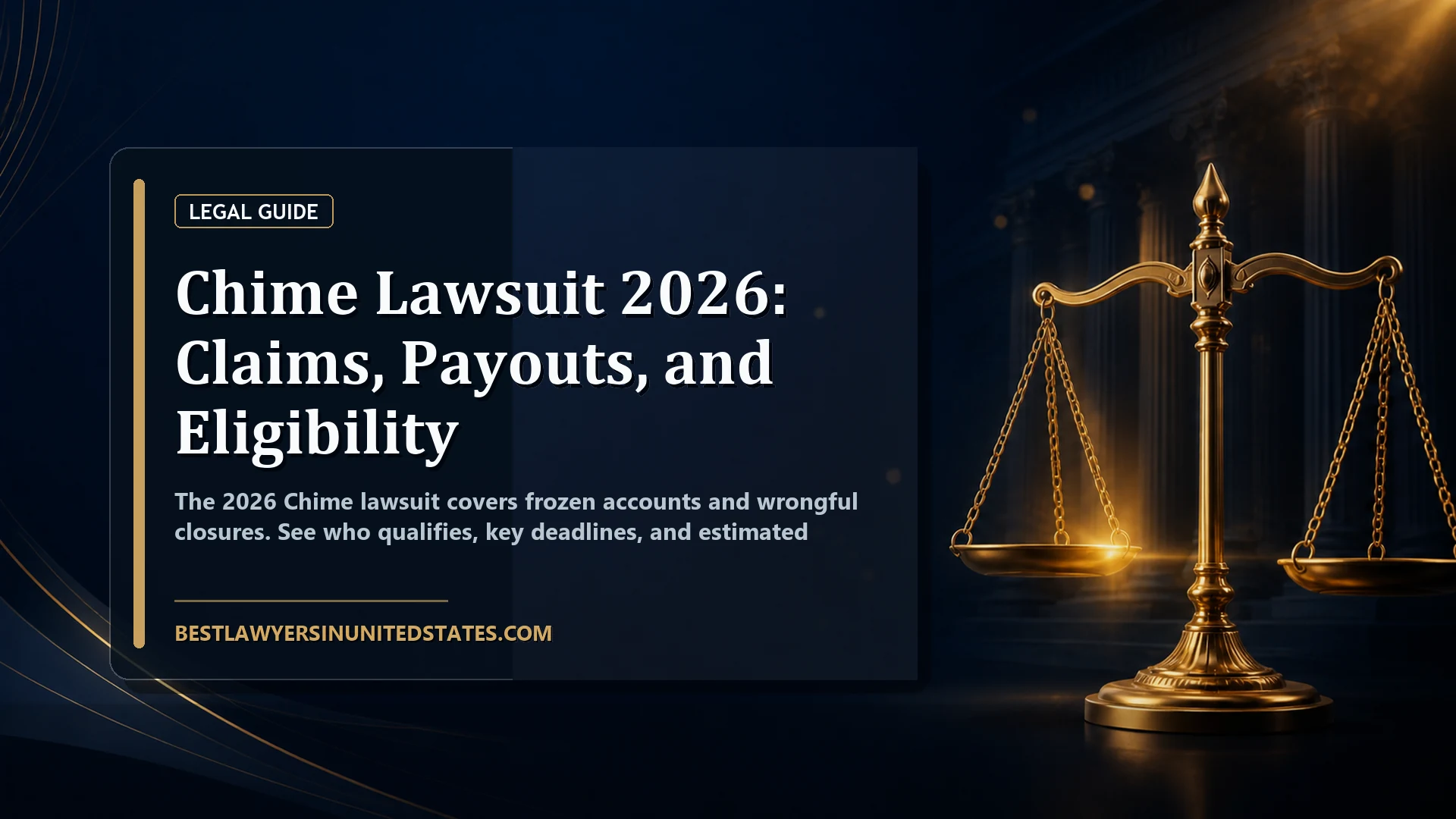 Chime Lawsuit 2026: Claims, Payouts, and Eligibility featured legal article image