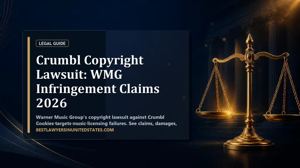 Crumbl Copyright Lawsuit: WMG Infringement Claims 2026 featured legal article image