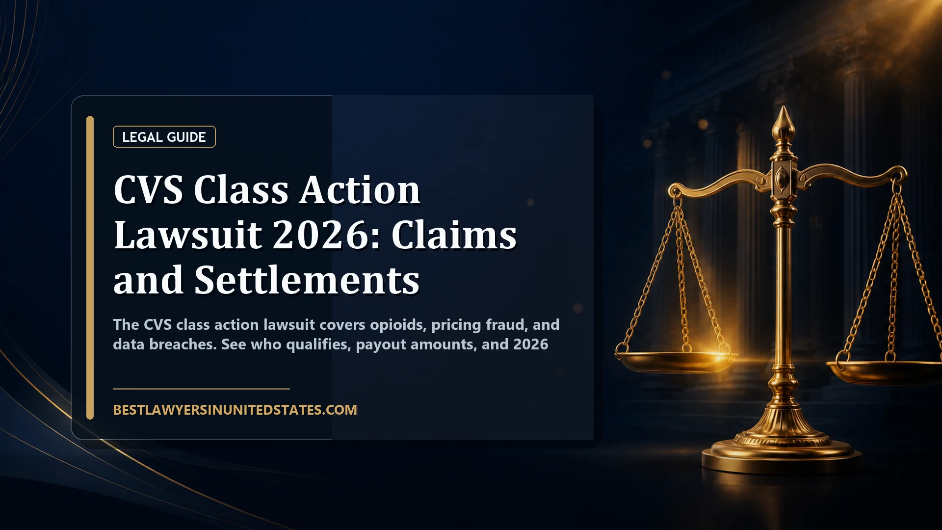 CVS Class Action Lawsuit 2026: Claims and Settlements featured legal article image