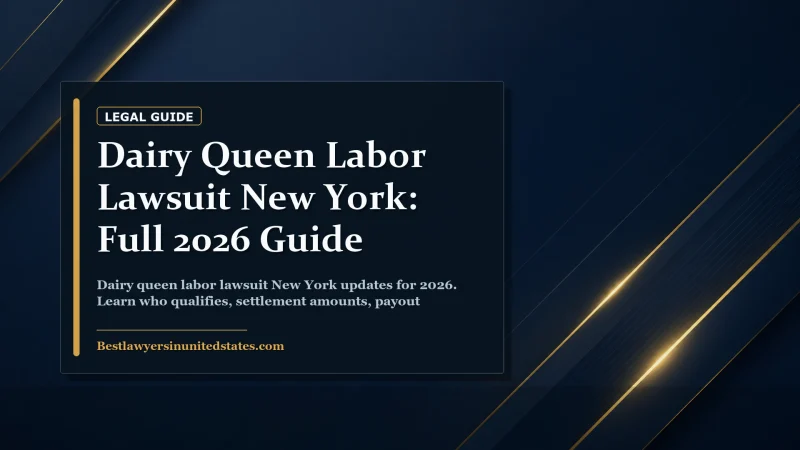 Dairy Queen Labor Lawsuit New York: Full 2026 Guide featured legal article image