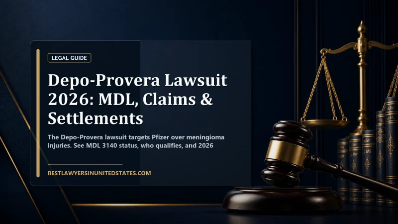 Depo-Provera Lawsuit 2026: MDL, Claims & Settlements featured legal article image