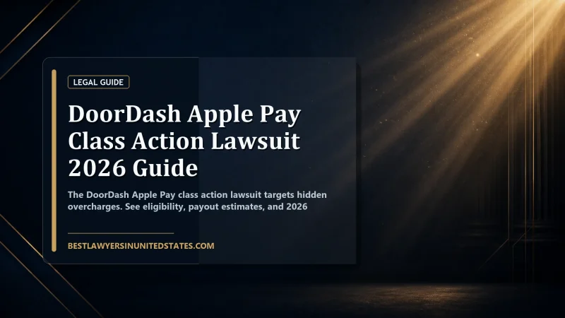 DoorDash Apple Pay Class Action Lawsuit 2026 Guide featured legal article image