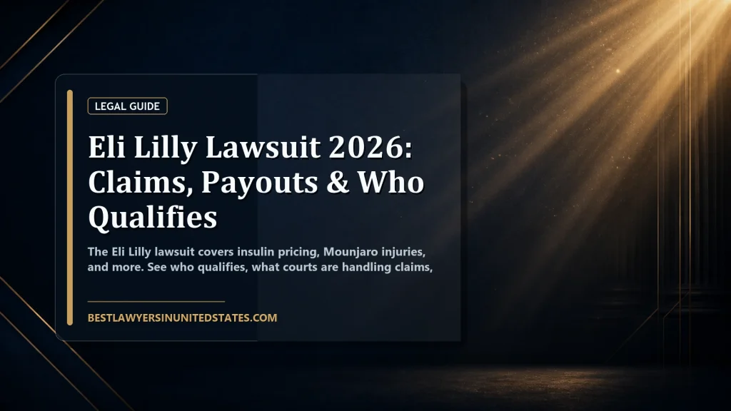 Eli Lilly Lawsuit 2026: Claims, Payouts & Who Qualifies featured legal article image