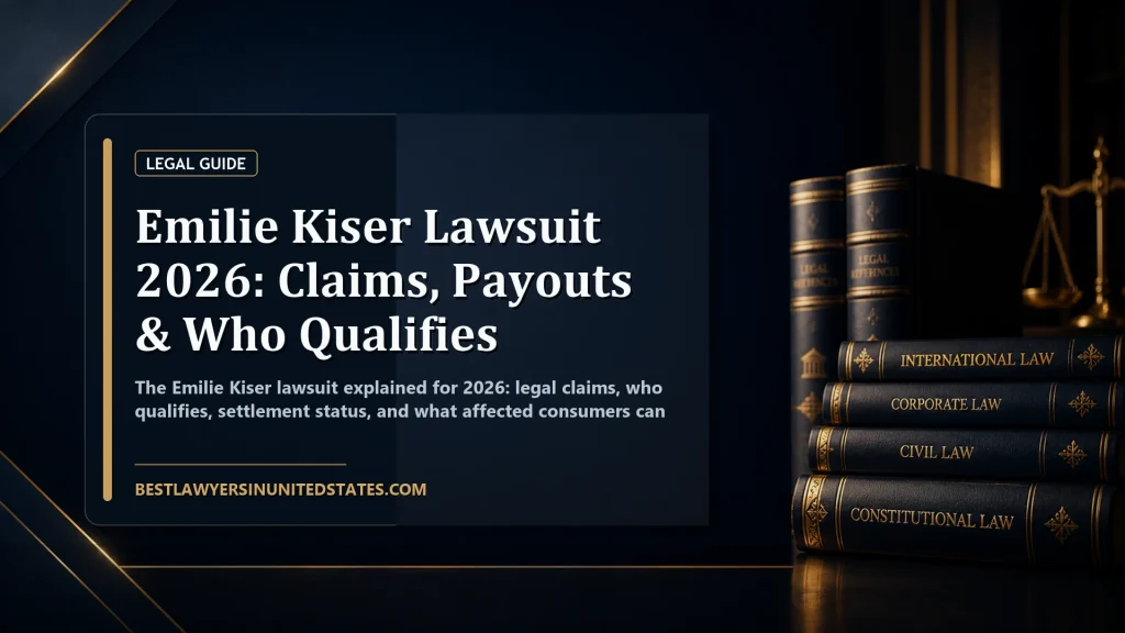 Emilie Kiser Lawsuit 2026: Claims, Payouts & Who Qualifies featured legal article image