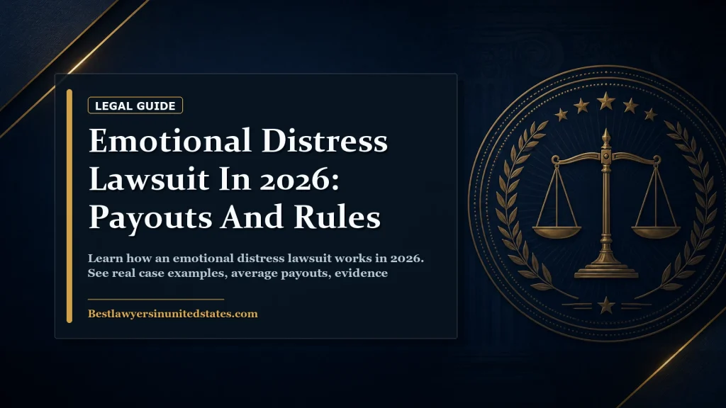 Emotional Distress Lawsuit in 2026: Payouts and Rules featured legal article image