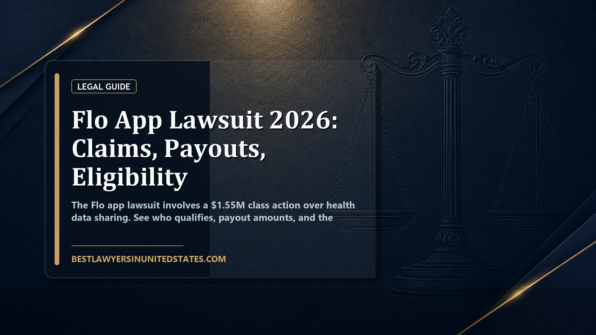 Flo App Lawsuit 2026: Claims, Payouts, Eligibility featured legal article image