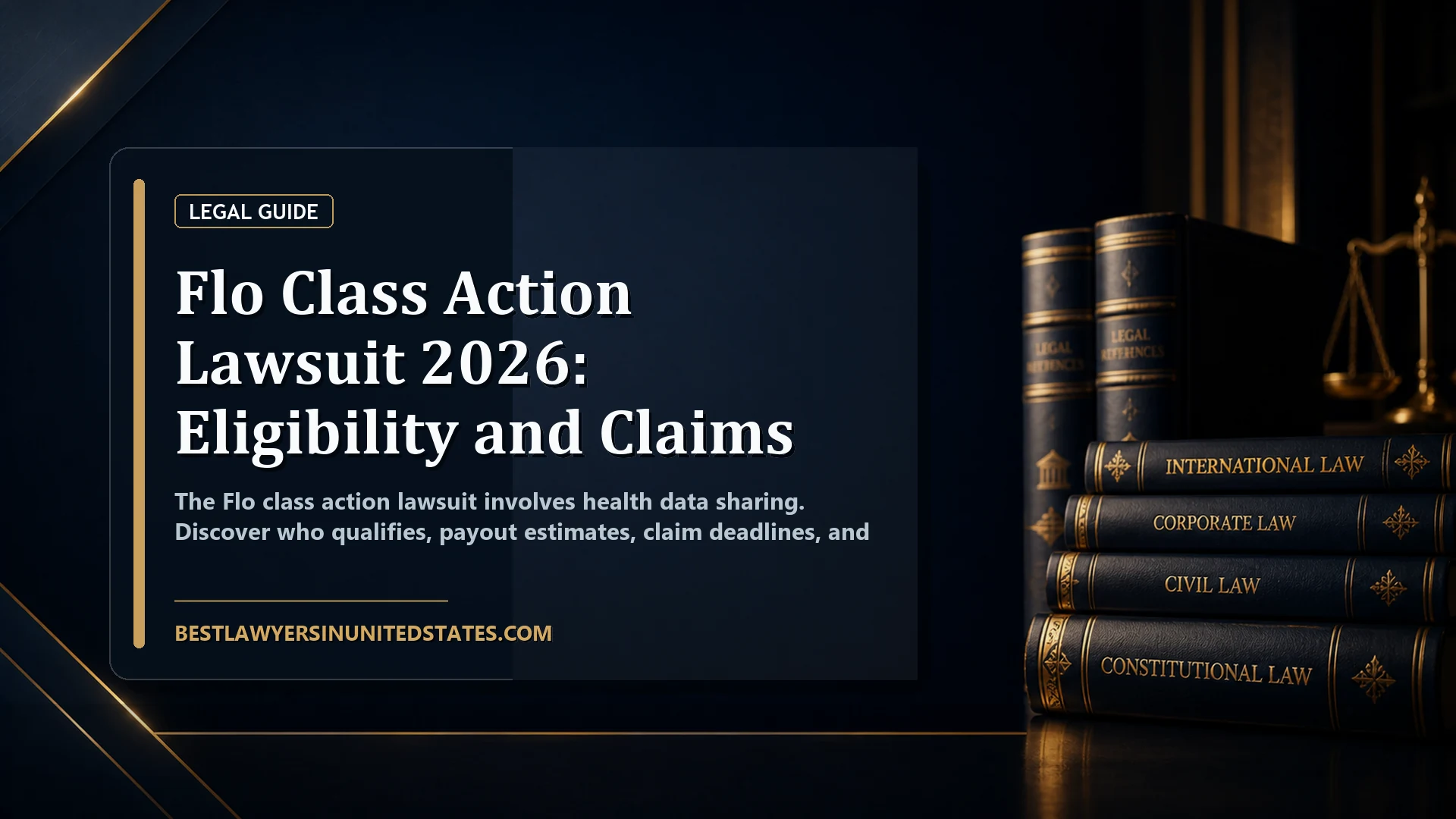 Flo Class Action Lawsuit 2026: Eligibility and Claims featured legal article image