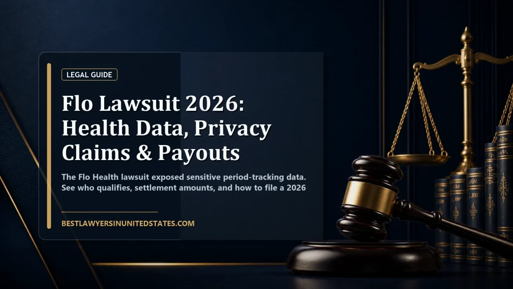 Flo Lawsuit 2026: Health Data, Privacy Claims & Payouts featured legal article image