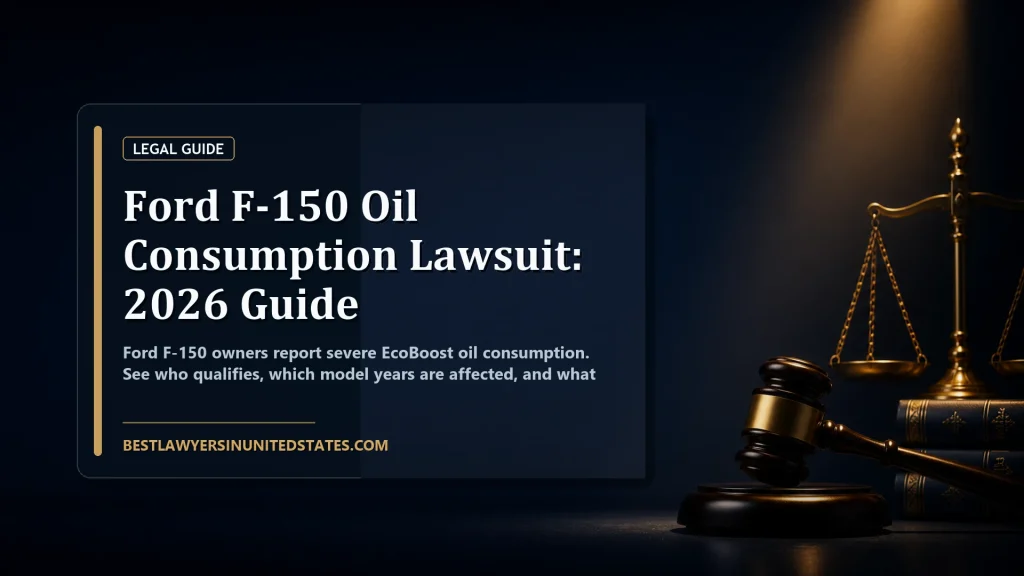 Ford F-150 Oil Consumption Lawsuit: 2026 Guide featured legal article image