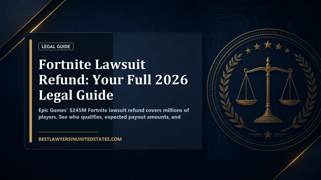 Fortnite Lawsuit Refund: Your Full 2026 Legal Guide featured legal article image