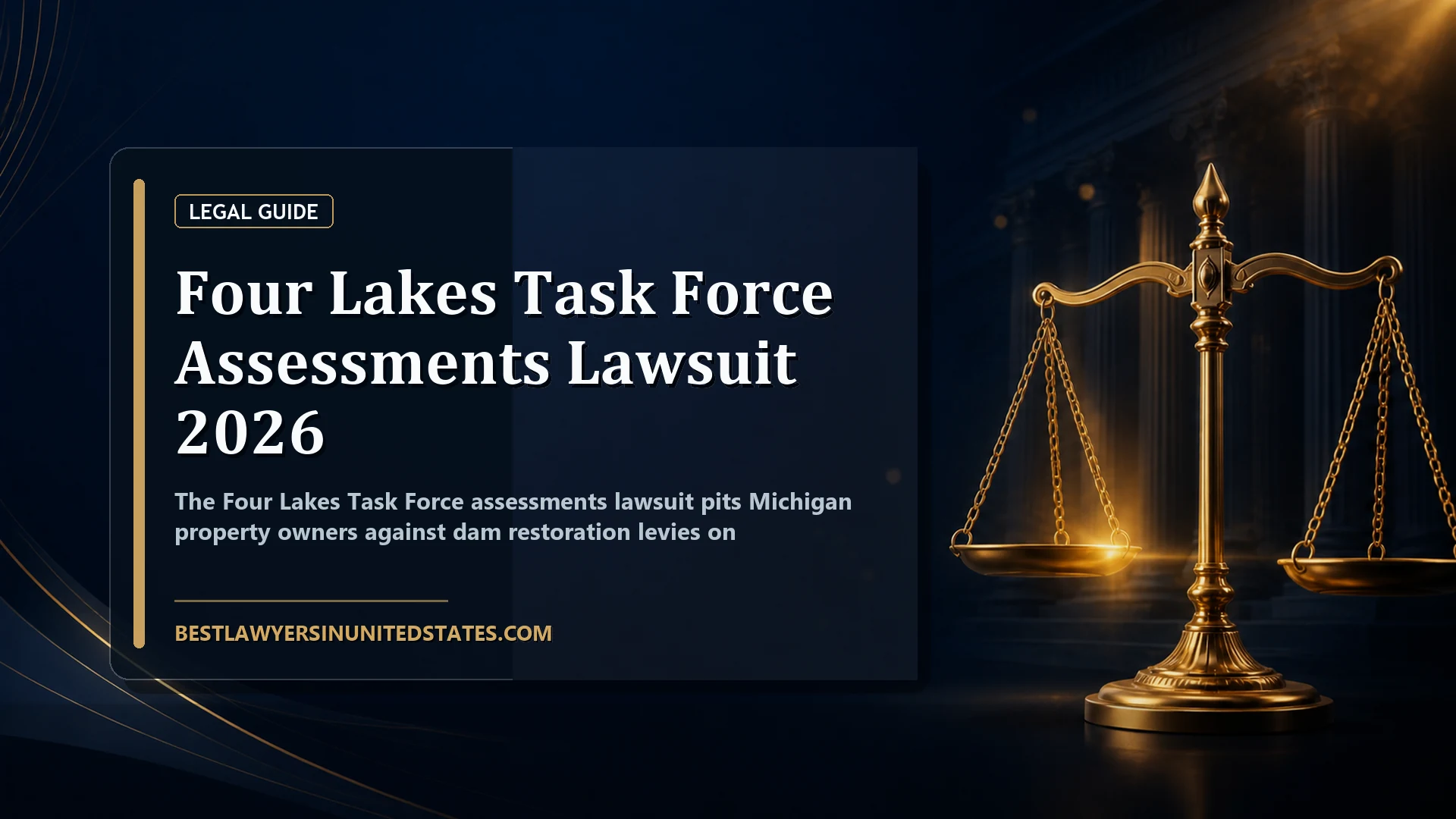 Four Lakes Task Force Assessments Lawsuit 2026 featured legal article image