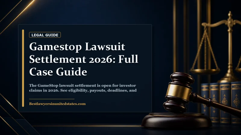 GameStop Lawsuit Settlement 2026: Full Case Guide featured legal article image