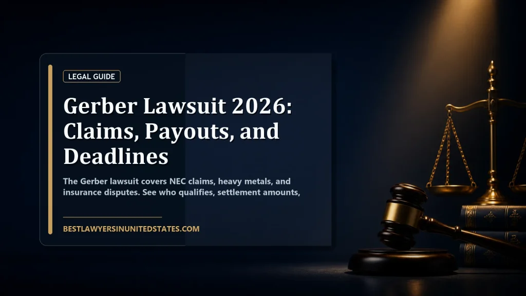 Gerber Lawsuit 2026: Claims, Payouts, and Deadlines featured legal article image