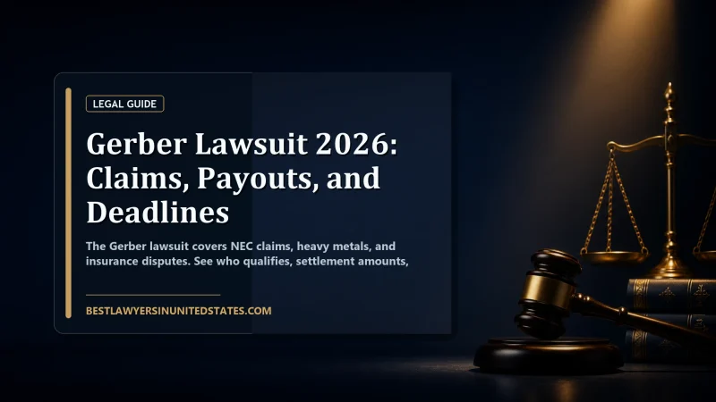 Gerber Lawsuit 2026: Claims, Payouts, and Deadlines featured legal article image