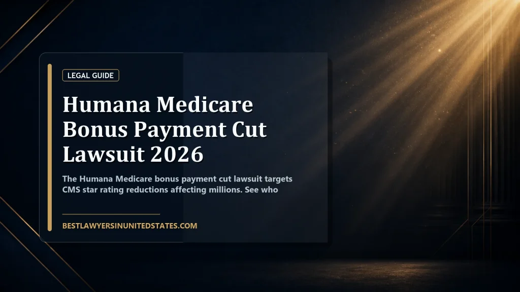 Humana Medicare Bonus Payment Cut Lawsuit 2026 featured legal article image