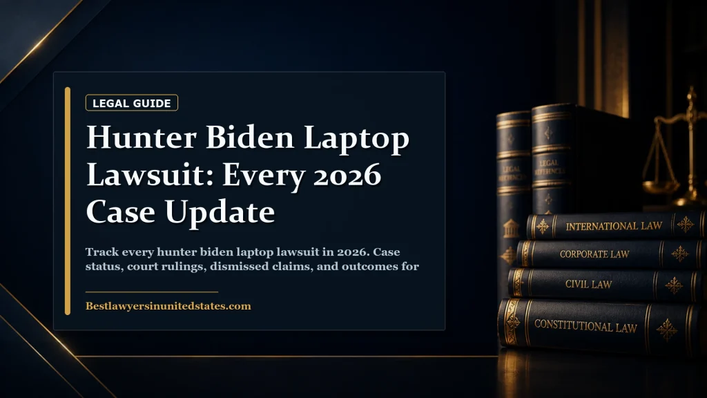 Hunter Biden Laptop Lawsuit: Every 2026 Case Update featured legal article image