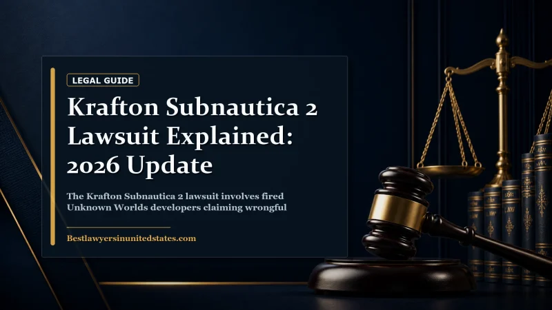 Krafton Subnautica 2 Lawsuit Explained: 2026 Update featured legal article image