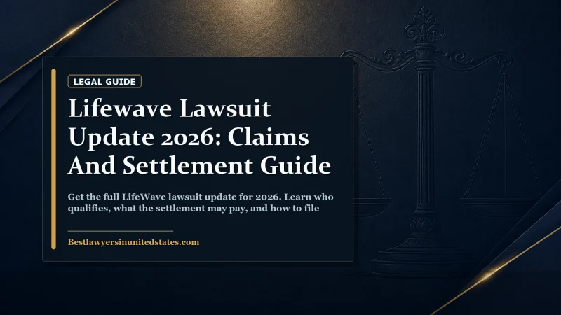 LifeWave Lawsuit Update 2026: Claims and Settlement Guide featured legal article image