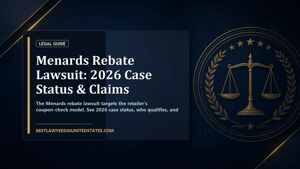 Menards Rebate Lawsuit: 2026 Case Status & Claims featured legal article image