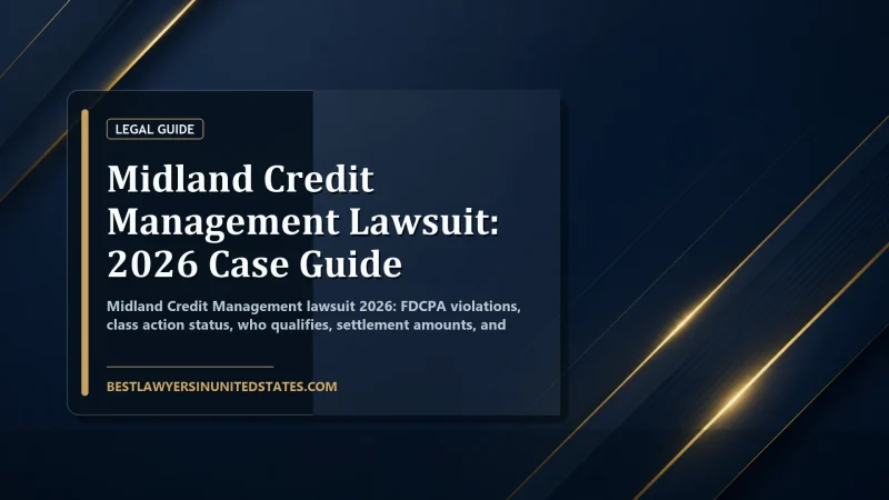 Midland Credit Management Lawsuit: 2026 Case Guide featured legal article image
