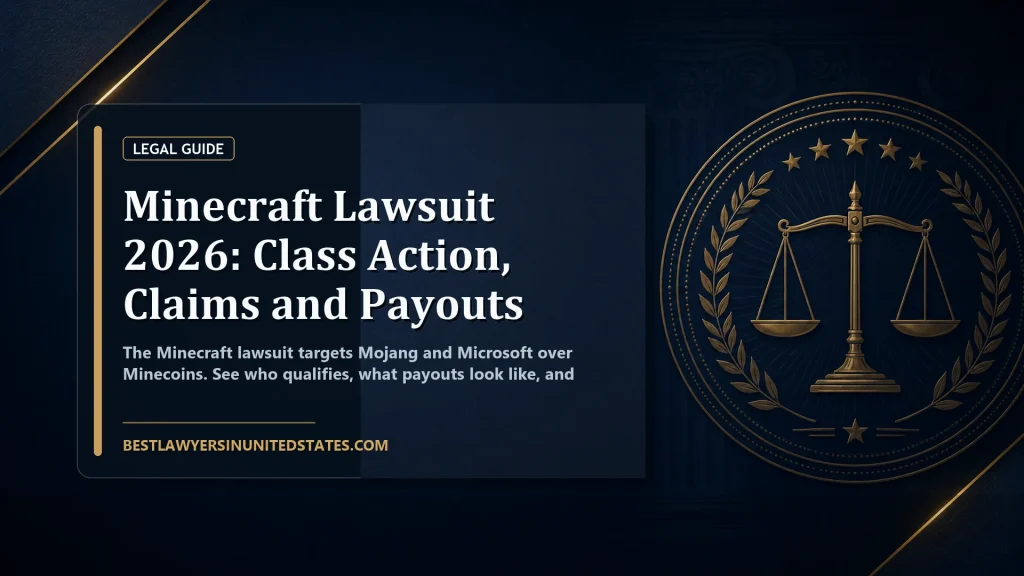 Minecraft Lawsuit 2026: Class Action, Claims and Payouts featured legal article image