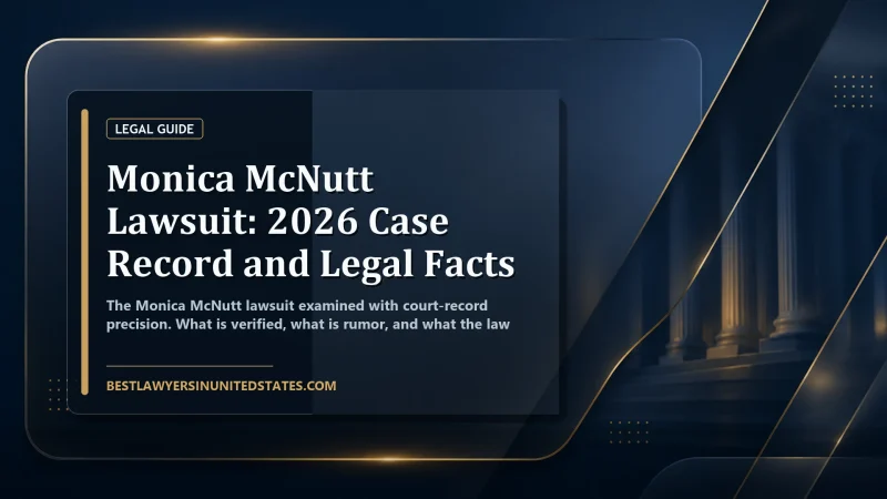 Monica McNutt Lawsuit: 2026 Case Record and Legal Facts featured legal article image