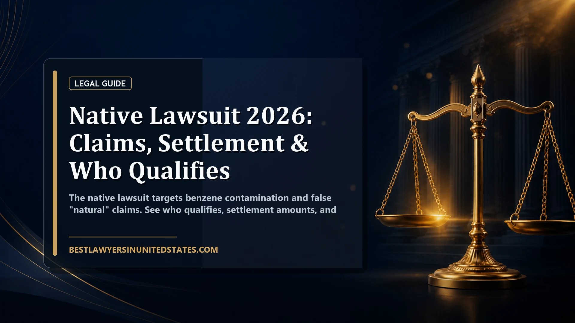 Native Lawsuit 2026: Claims, Settlement & Who Qualifies featured legal article image