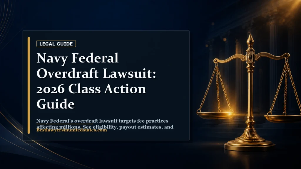 Navy Federal Overdraft Lawsuit: 2026 Class Action Guide featured legal article image