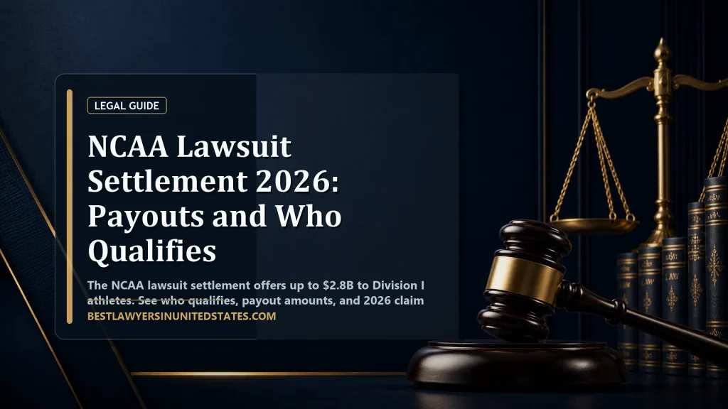 NCAA Lawsuit Settlement 2026: Payouts and Who Qualifies featured legal article image