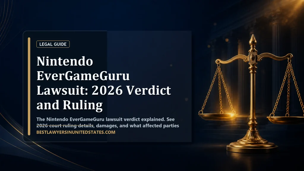 Nintendo EverGameGuru Lawsuit: 2026 Verdict and Ruling featured legal article image