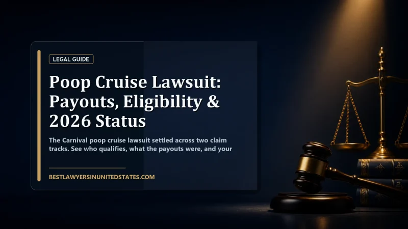 Poop Cruise Lawsuit: Payouts, Eligibility & 2026 Status featured legal article image