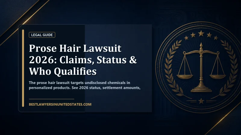 Prose Hair Lawsuit 2026: Claims, Status & Who Qualifies featured legal article image